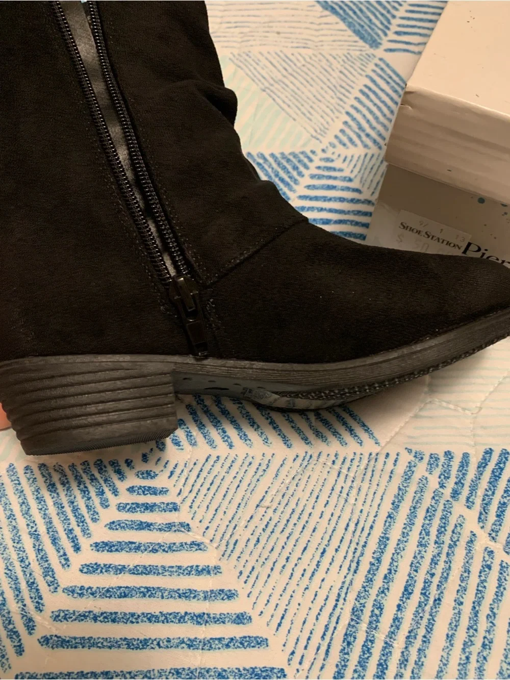 Pierre Dumas Kids Black Mid-Calf Buckle Boots